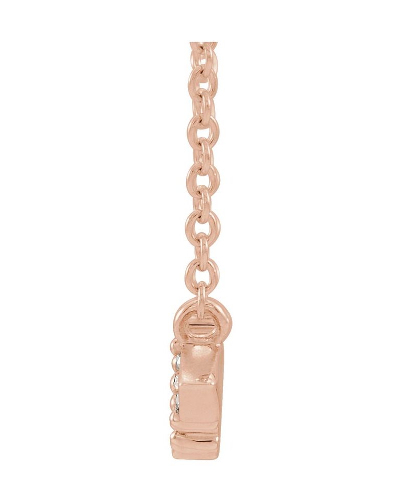 Colar Geométrico em Ouro 14k com Diamantes Naturais – Modelo 7
