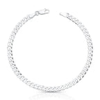 Pulseira de Prata 925 em Malha Groumet