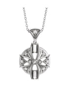 Colar Vintage em Ouro 14k com Diamantes Naturais – Modelo 2