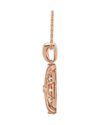 Colar Vintage em Ouro 14k com Diamantes Naturais – Modelo 2