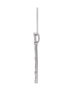 Colar Barra Vintage em Ouro 14k com Diamantes Naturais