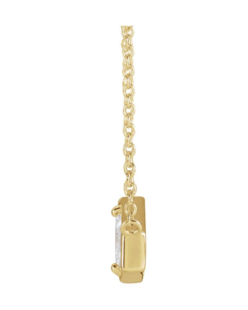 Colar Geométrico em Ouro 14k com Diamantes Naturais – Modelo 6