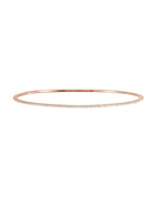 Bracelete Rígido Cravejado em Ouro 14k com Diamantes de Laboratório – Modelo 3