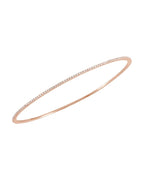 Bracelete Rígido Cravejado em Ouro 14k com Diamantes de Laboratório – Modelo 3