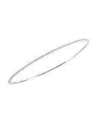 Bracelete Rígido Cravejado em Ouro 14k com Diamantes de Laboratório – Modelo 3