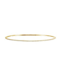 Bracelete Rígido Cravejado em Ouro 14k com Diamantes de Laboratório – Modelo 3