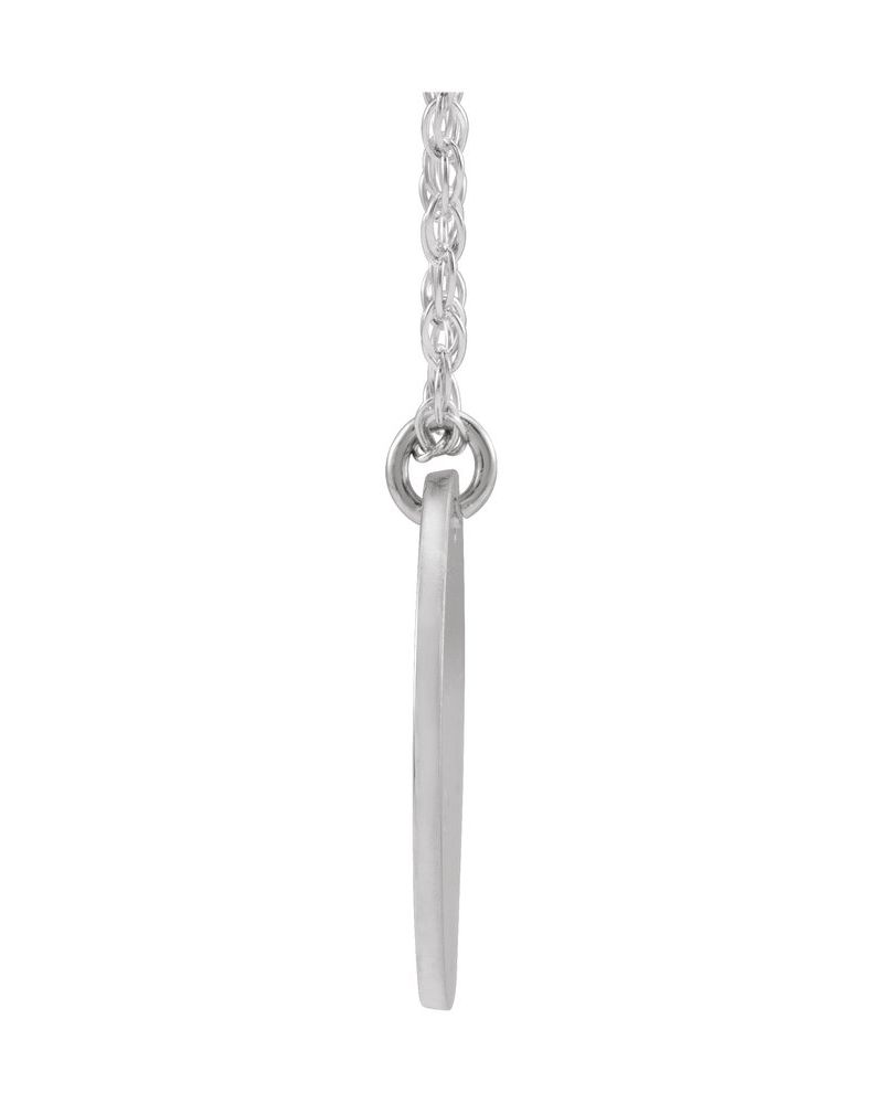 Colar Personalizado do Casal Iniciais em Ouro 14k com Diamantes Naturais
