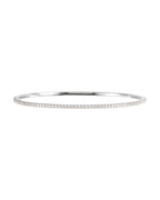 Bracelete Rígido Cravejado em Ouro 14k com Diamantes de Laboratório – Modelo 3