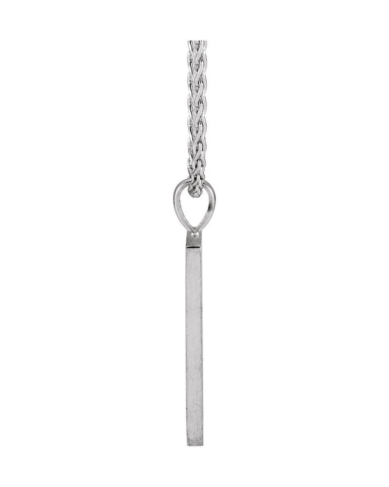 Colar Triângulo em Ouro 14k com Diamantes Naturais – Modelo 3