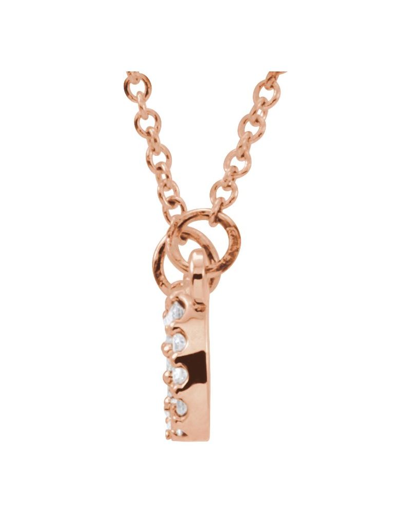 Colar Geométrico em Ouro 14k com Diamantes Naturais – Modelo 9