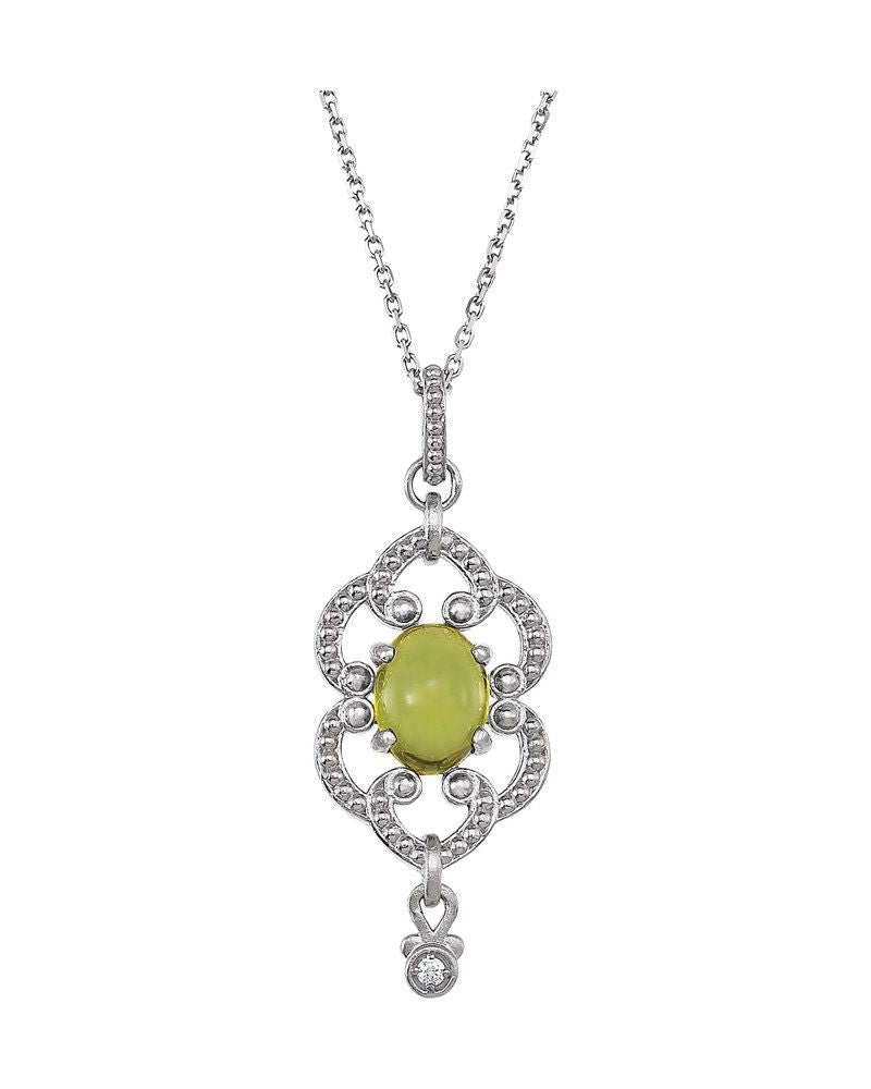 Colar Granulado em Ouro 14k com Diamantes Naturais – Modelo 3