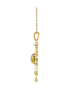 Colar Granulado em Ouro 14k com Diamantes Naturais – Modelo 3