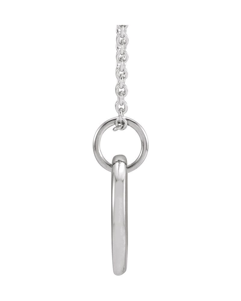 Colar para Gravação Cravejado em Ouro 14k com Diamantes Naturais – Modelo 7