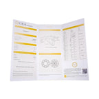 Colar de Prata 925 com Pedras Moissanite 5mm