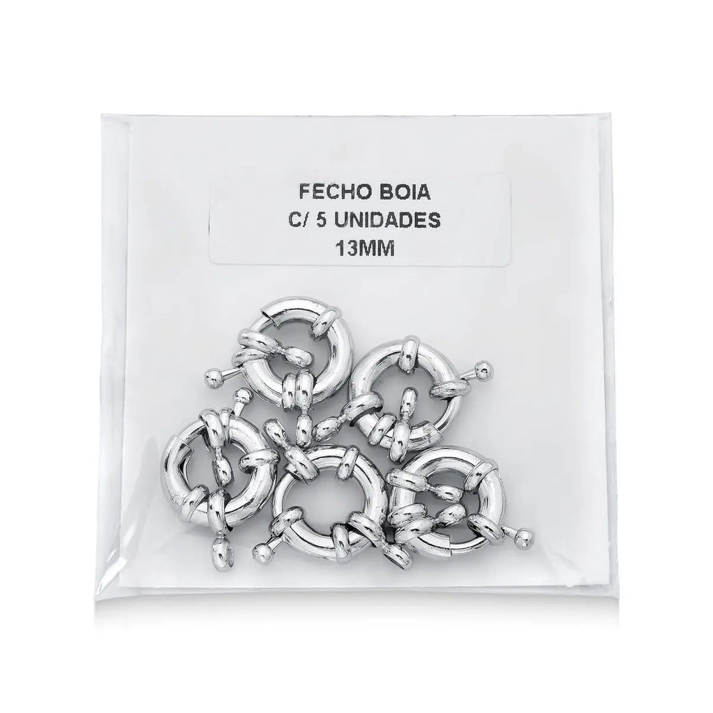 Kit Fecho Boia Liso com Cinco Unidades