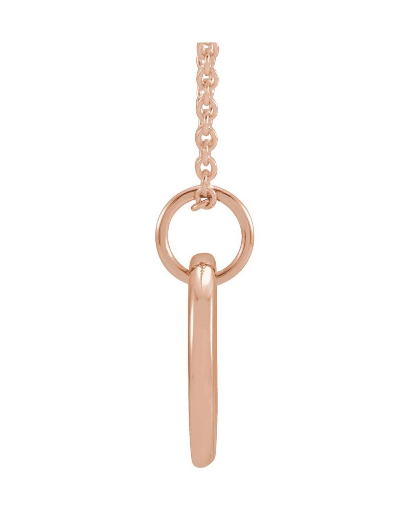 Colar para Gravação Cravejado em Ouro 14k com Diamantes Naturais – Modelo 7