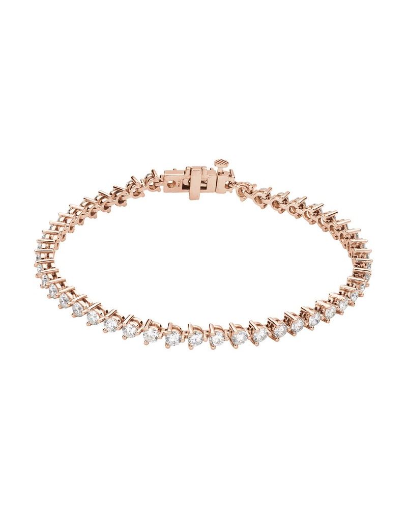 Pulseira Riviera em Ouro 14k com Diamantes de Laboratório – Modelo 19