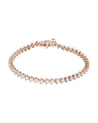Pulseira Riviera em Ouro 14k com Diamantes de Laboratório – Modelo 19