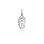 Pingente de Prata 925 com a Face de Jesus