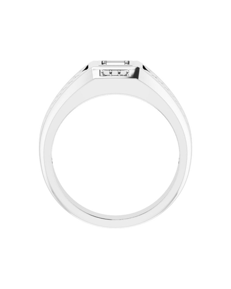 Anel Cravejado em Ouro 14k com Diamantes Naturais – Modelo 26
