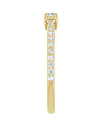 Anel Cravejado Empilhável em Ouro 14k com Diamantes Naturais – Modelo 25