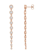 Brinco em Ouro 14k com Diamantes de Laboratório – Modelo 2