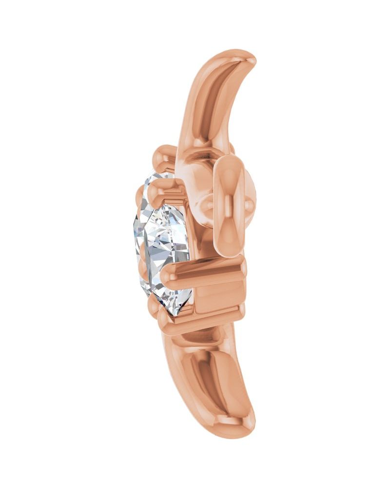 Colar Família Galho em Ouro 14k com Diamantes de Laboratório