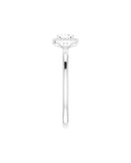 Anel Halo em Ouro 14k com Diamantes Naturais – Modelo 5