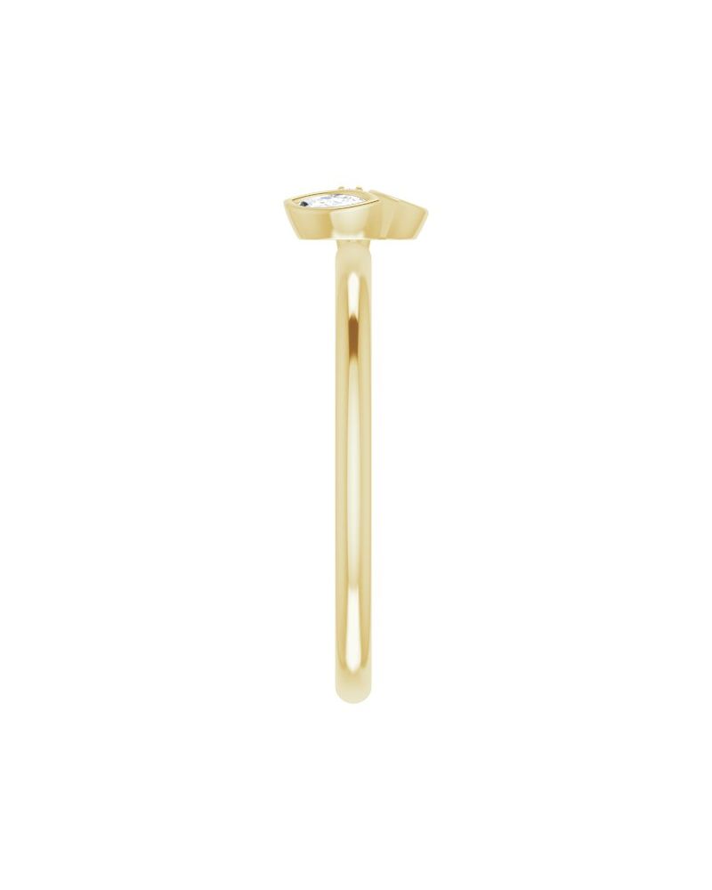 Anel Cluster em Ouro 14k com Diamantes Naturais – Modelo 3