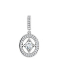 Pingente Halo em Ouro 14k com Diamantes Naturais – Modelo 14
