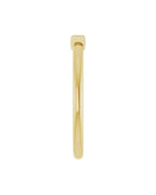 Anel Diamante Baguete em Ouro 14k – Amarelo 14k