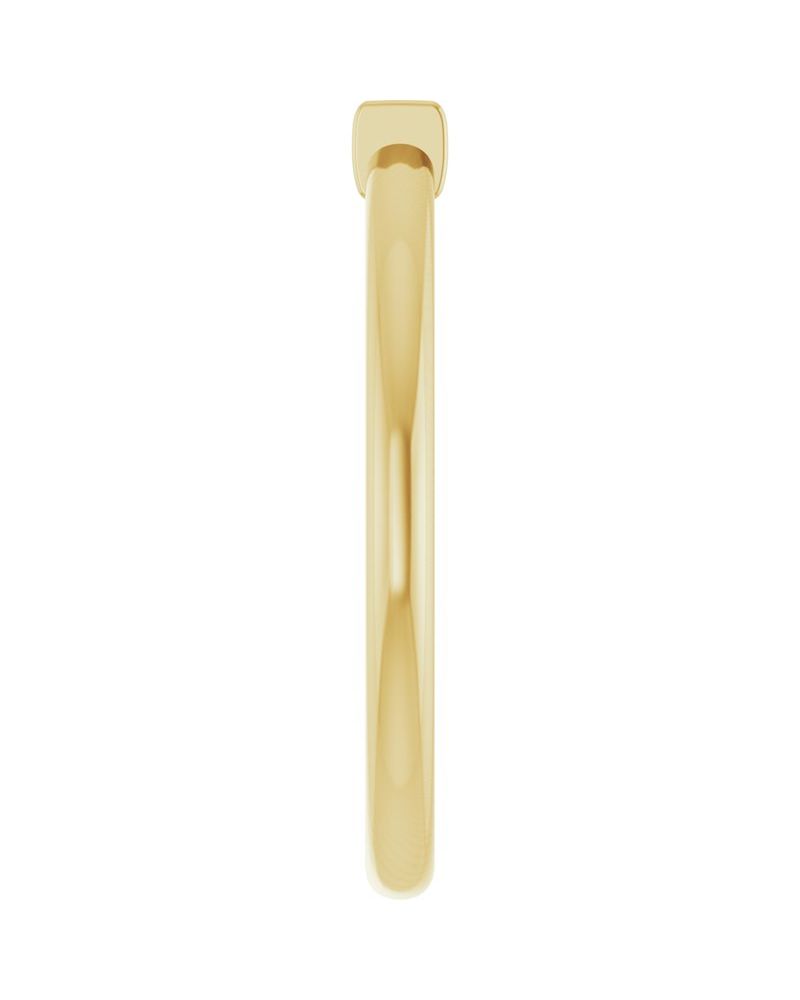 Anel Empilhável em Ouro 14k com Diamantes de Laboratório – Modelo 6