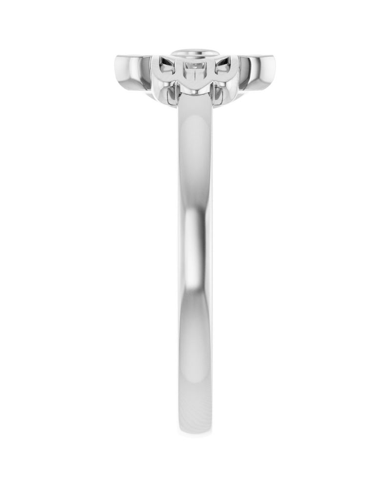 Anel Hamsá em Ouro 14k com Diamantes Naturais