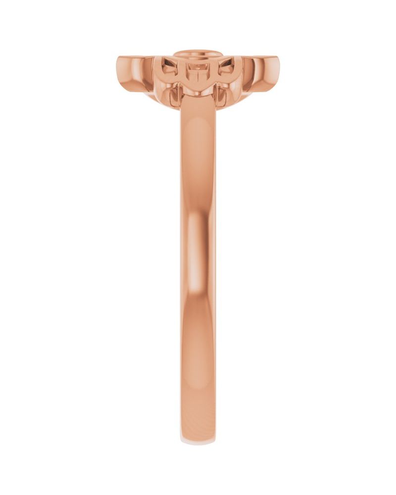 Anel Hamsá em Ouro 14k com Diamantes Naturais