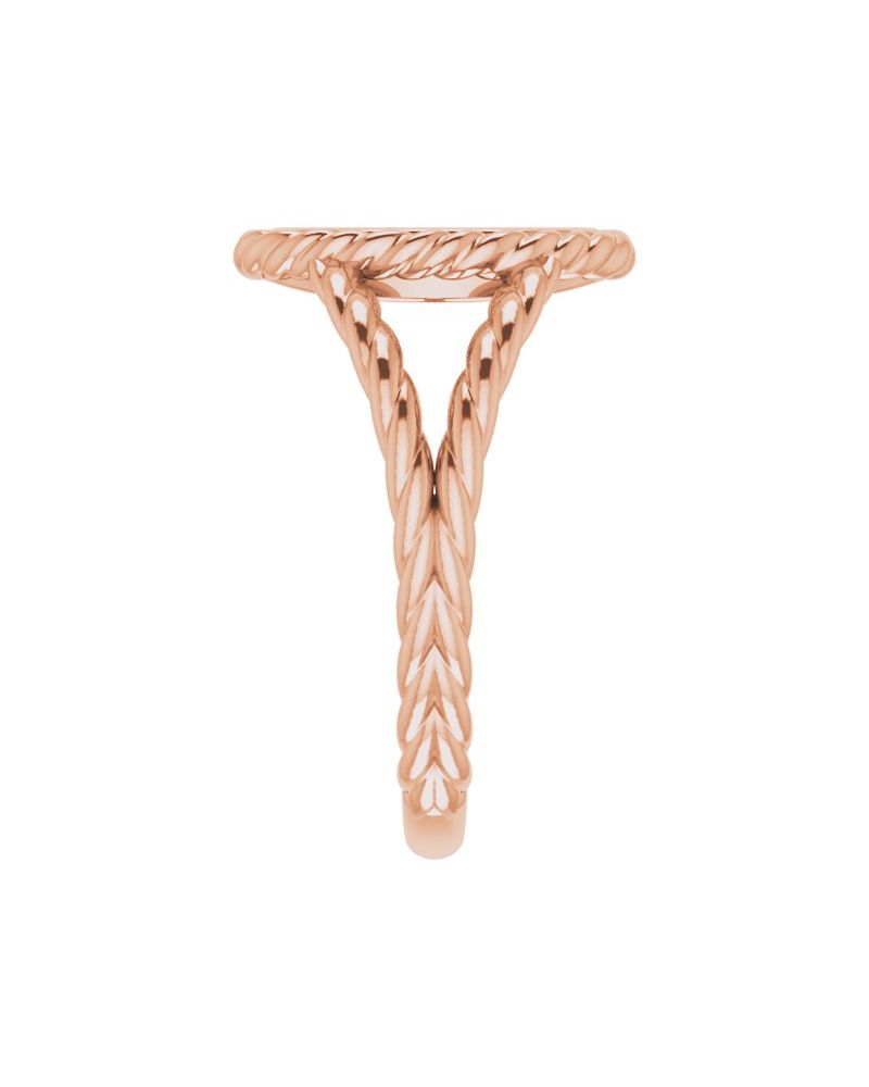 Anel Cruz em Ouro 14k com Diamantes Naturais – Modelo 2