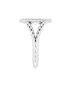 Anel Cruz em Ouro 14k com Diamantes Naturais – Modelo 2