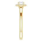 Halo – Ouro Amarelo 14k – perfil