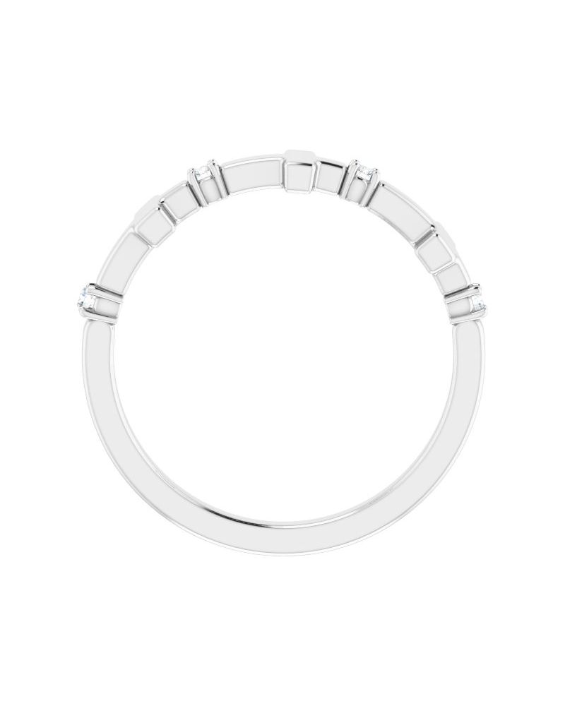 Anel Cruz Cravejado em Ouro 14k com Diamantes Naturais