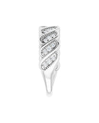 Anel Cravejado Empilhável em Ouro 14k com Diamantes Naturais – Modelo 23