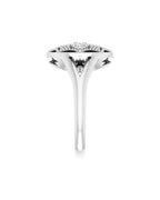 Anel Cravejado Vintage em Ouro 14k com Diamantes Naturais