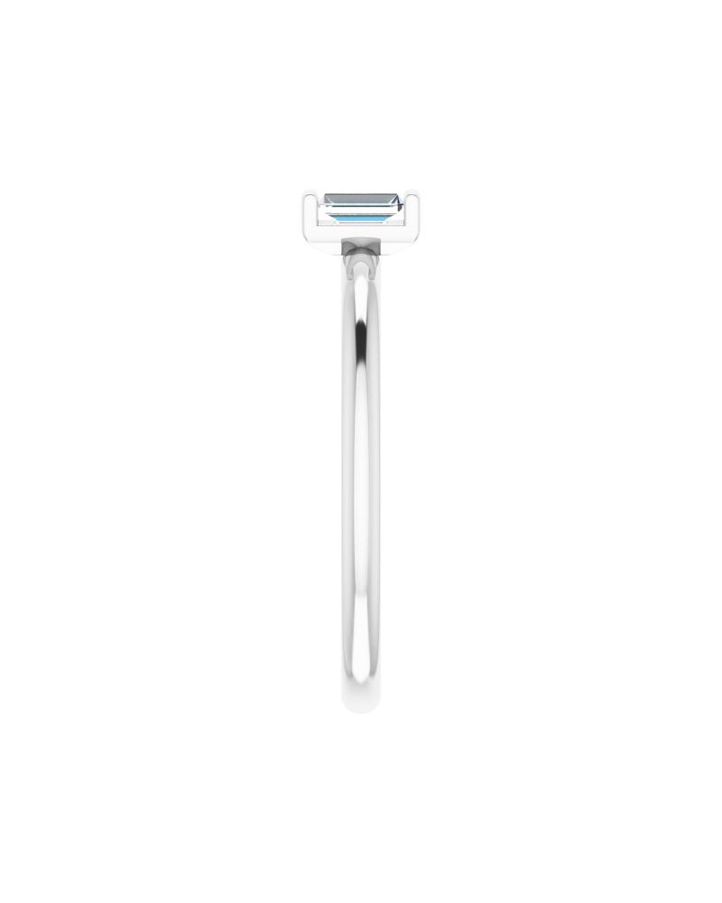 Anel Duas Pedras em Ouro 14k com Diamantes Naturais – Modelo 4