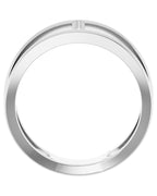Anel Vazado em Ouro 14k com Diamantes Naturais – Modelo 4