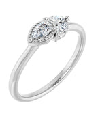 Anel Cravejado em Ouro 14k com Diamantes Naturais – Modelo 20
