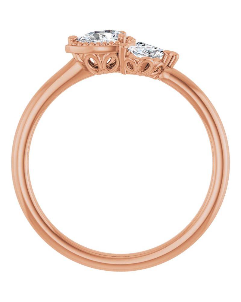 Anel Cravejado em Ouro 14k com Diamantes Naturais – Modelo 20