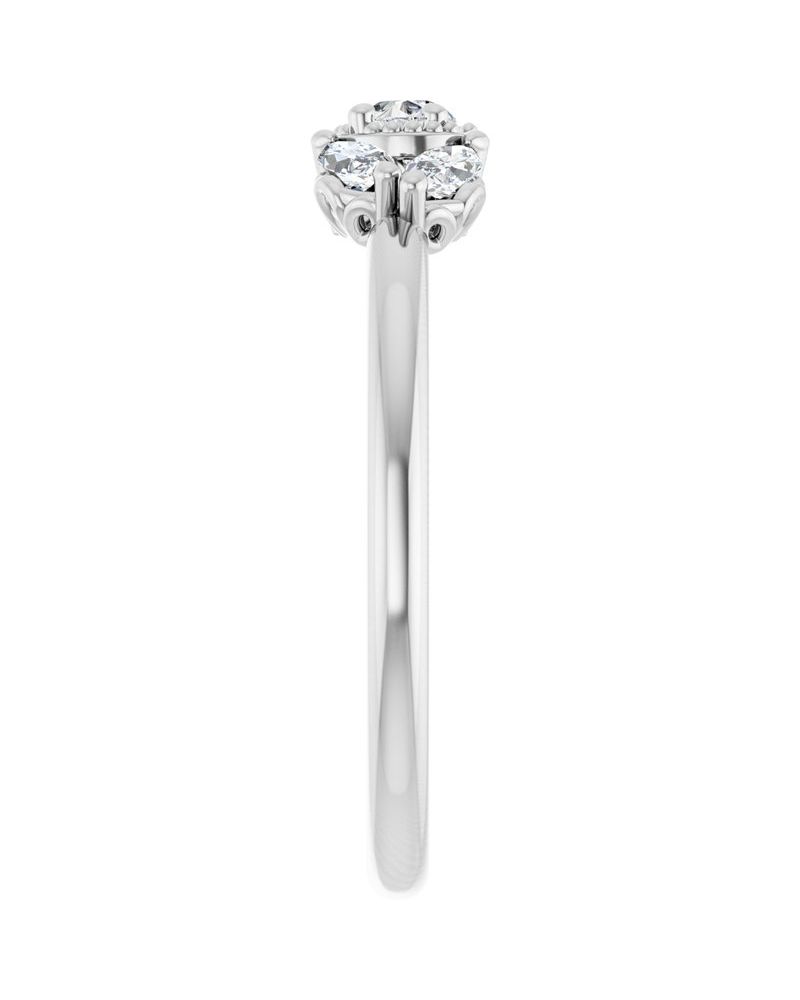 Anel Cravejado em Ouro 14k com Diamantes Naturais – Modelo 20