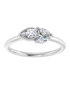 Anel Cravejado em Ouro 14k com Diamantes Naturais – Modelo 20