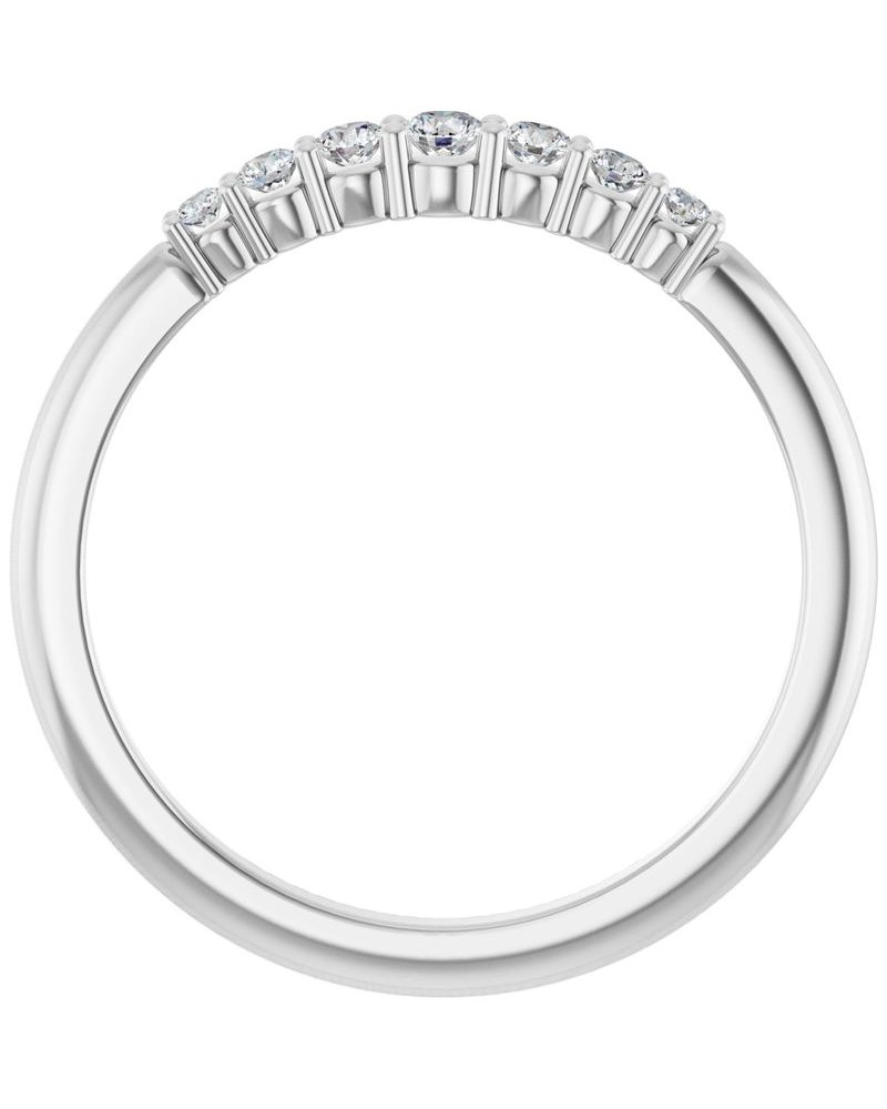 Anel Cravejado Empilhável em Ouro 14k com Diamantes Naturais – Modelo 21