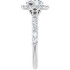 Halo – Modelo 4 – Branco 14k – perfil