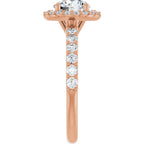 Halo – Modelo 4 – Rosé 14k – perfil