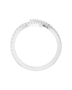 Anel Bypass em Ouro 14k com Diamantes Naturais – Modelo 5